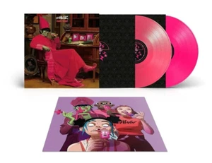 Gorillaz - Cracker Island Vinyl Deluxe RSD /8500 Pink + Magenta Alt Cover NEW - Picture 1 of 4