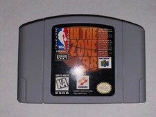 NBA IN THE ZONE 98 NINTENDO 64 AUTHENTIC N64 Cartridge Game Vintage Untested