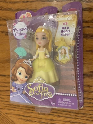 Disney Sofia The First PRINCESS AMBER # 3 Be A Good Sister CakeTopper/FigureDoll - Image 1 of 2