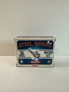 Schylling Steel Works Helicopter Micro Kit 35-Piece (NEW) - Picture 1 of 4
