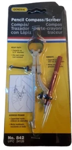 General (842) 038728241269 Precision Pencil Compass / Scriber with Pencil - Picture 1 of 2