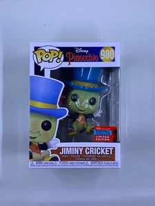 Funko Pop, Disney, Pinocchio, Jiminy Cricket, Convenzione Autunno 2020 #980 - Foto 1 di 6