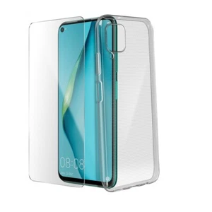 For HUAWEI P40 LITE 5G TEMPERED GLASS SCREEN PROTECTOR + CLEAR TPU CASE COVER - Picture 1 of 12