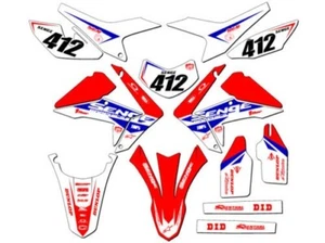 2012-2020 CRF 250 L BINARY Red Senge Graphics Kit Compatible with Honda - Picture 1 of 10