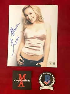 MONICA KEENA AUTOGRAPHED SIGNED 8x10 PHOTO! FREDDY VS JASON! BECKETT COA! HORROR - Picture 1 of 2