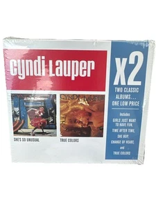 Coffret 2 CD Cyndi Lauper « Shes So Unusual/True Colors » import LEGACY scellé - Photo 1/2