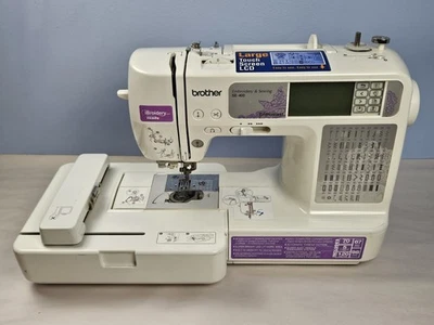 Brother SE-400 Computerized Embroidery Sewing Machine Working No Accessories - Image 1 of 4