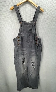 Mono con tirantes Three Bird Nest para mujer S gris altas esperanzas holgado desgastado - Imagen 1 de 14