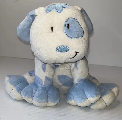 Kids Preferred Blue White Plush Dog Puppy Asthma & Allergy Friendly - Image 1 of 4