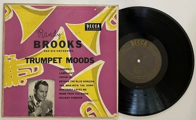 Randy Brooks Trumpet Moods 10" LP Decca Jazz Pop (1953) vg+ - Image 1 of 4