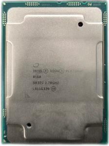 Processeur serveur Intel Xeon Platinum 8168 SR37J 2,7 GHz 24 cœurs LGA3647 - Photo 1/8