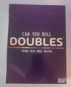 Can You Roll Doubles Board Game - What Do You Meme? Brand New and Sealed - Picture 1 of 7