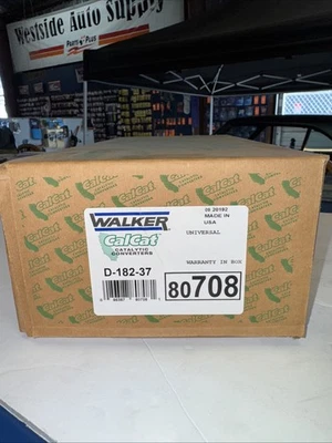 Catalytic Converter-CalCat Walker 80708 D-182-37 - Image 1 of 3
