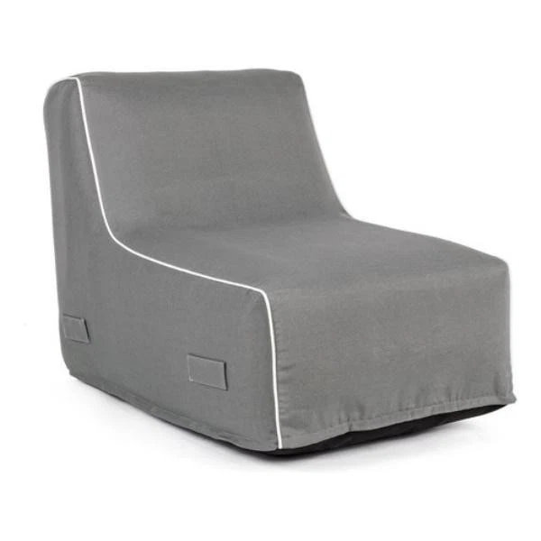 Poltrona gonfiabile Bizzotto Rihanna grigio Art. 0806741 - Immagine 1 di 1