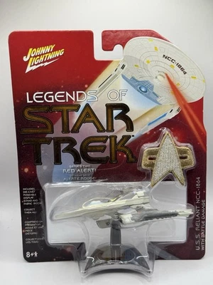 Johnny Lightning Legends of Star Trek USS Reliant NCC-1864 w/ Battle Damage - Image 1 of 4