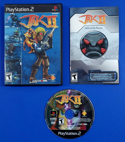 Jak 2 II PS2 PlayStation 2 2002 Complete CIB w Manual Tested Excellent