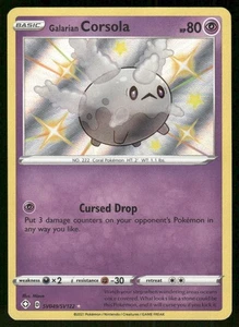 Pokemon Tcg Galarian Corsola #SV049 Pokemon Shining Fates NM - Picture 1 of 2