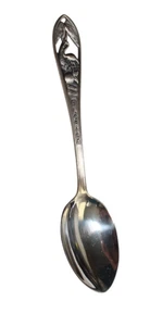 Cucchiaio souvenir Florida argento massiccio ENCO 4,25" vintage - Foto 1 di 3