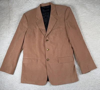 Blazer Giorgio Armani Para Hombres 42R Hecho en Italia Botón Dorado Abrigo Deportivo Lujo Foto 1 de 4