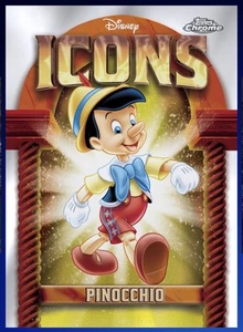 2025 Topps Disney Chrome - Disney ICONS - PINOCCHIO ( TOPPS Disney digitalCard - Picture 1 of 1