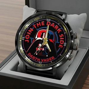 Star Wars Black Stainless Steel Watch - Picture 1 of 6