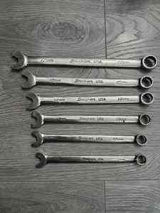 Snap On Metric Combination Speed Wrench 6 pc set - Picture 1 of 10