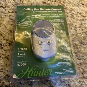 Hunter Ceiling Fan Light Remote Control Digitally Programmable 27208 Open Box - Picture 1 of 7