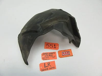 GUARDABARROS PROTECTOR CONTRA SALPICADURAS CONDUCTOR IZQUIERDO INTERIOR LR 77277-53010 para 01-05 LEXUS IS300 Foto 1 de 3