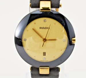RADO 129.4075.4N Diastar Coupole Sapphire Men7s QZ Watch - Picture 1 of 10