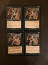 4x Lingering Death NM/MINT MTG Scourge x4 OOP Magic