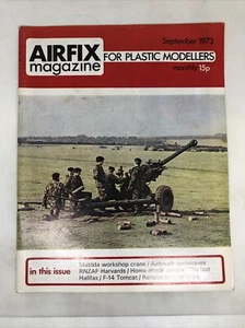 Airfix Magazine Sep 1973 Matilda workshop crane etc - Foto 1 di 5