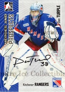 2005-06 ITG Heroes and Prospects Auto Series Two #DT Dan Turple