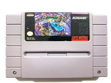 Teenage Mutant Ninja IV 4 Turtles in Time SNES Game - Tested & Working Authentic
