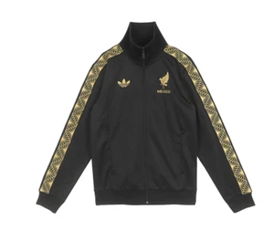 adidas Mexico National Team Gold Track Top Men’s Jacket JE5335 - Picture 1 of 7