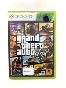 Grand Theft Auto V Xbox 360 PAL Game Complete with Game Manual - Picture 1 of 4
