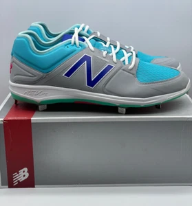 New Balance L3000FL3 Men's Baseball Cleats Teal Gray US sz 16 NEW IN BOX - Picture 1 of 10