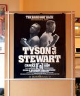 Mike Tyson Vs. Alex Stewart : Original Onsite Boxing Fight Poster 30D