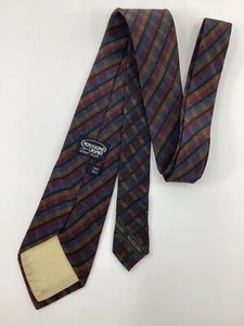 Vintage MISSONI Uomo for Bonwit Teller Tie Vintage Silk Made in Spain Multicolor - Picture 1 of 6