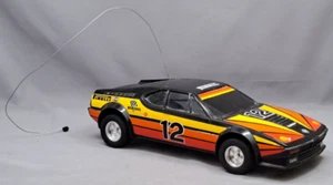 Vintage 80s Radio Shack Tandy BMW M1 Radio Controlled RC Car Tandy - Not Working - Picture 1 of 13