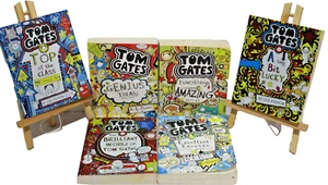 Tom Gates Book Set x6 L. Pichon Kids Series Funny Comic Illustrated Story Novels - Picture 1 of 24
