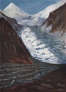'The Armida Landor Glacier, Nepal' by Arnold Henry Savage Landor. Nepal 1905 - Picture 1 of 1