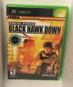 Delta Force: Black Hawk Down  Microsoft OG Xbox  TESTED . CLEAN - Picture 1 of 4