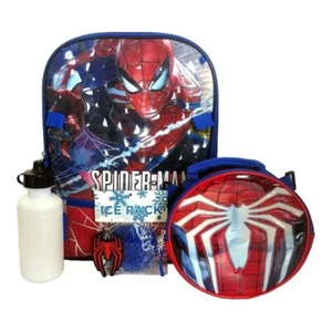 Mochila Spiderman 16 pulgadas para niños - Juego de mochila de 5 piezas con bolsa de almuerzo a juego - Imagen 1 de 4