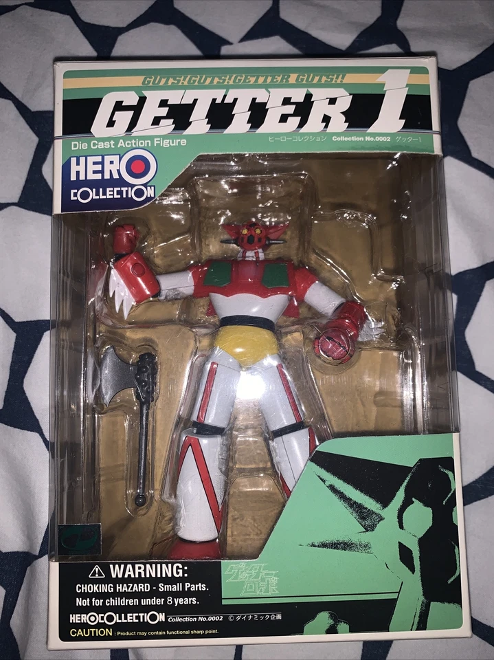 Getter 1 Hero Collection Yamato sellado de fábrica, nuevo en caja, # 0002, robot japonés Foto 1 de 4