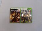 Gears Of War 2 & 3 - Xbox 360 - Euc Discs, Case, & Manual - 3 Is Missing Manual
