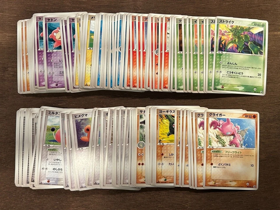 Japanese Pokemon Card Golden Sky, Silvery Ocean / ex Unseen Forces- Set Cards - Image 1 of 1