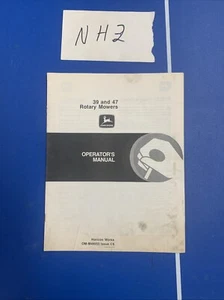 John Deere 39 47 Rotary Mowers Operator's Manual OM-M48953 OEM - Picture 1 of 11
