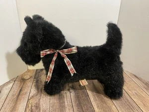 Douglas Cuddle Toy Macduff Black Scottie Dog Plush Stuffed Vtg Rare Retired 1986 - Picture 1 of 8