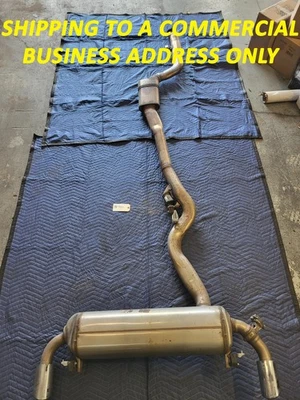 Used Oem BMW Center Exhaust Pipe & Rear Muffler 2023-2024 430Xi Gran Coupe 2.0L Foto 1 de 4