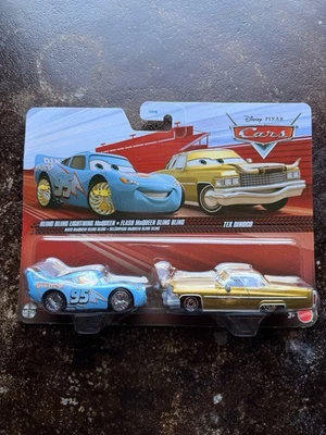 Disney Pixar Cars - Bling Bling Lightning McQueen + Tex Dinoco 2-pack - Image 1 of 2